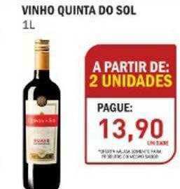 Decisão Atacarejo Vinho Quinta Do Sol oferta
