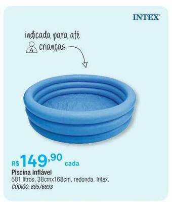 Piscina Inflável Intex