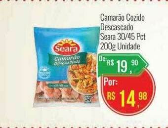 Mart Minas Camarão Cozido Descascado Seara oferta