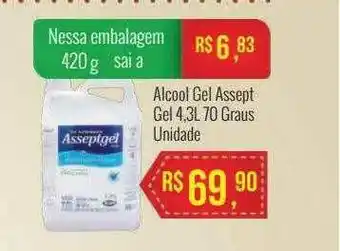 Mart Minas Alcool Gel Assept Gel oferta
