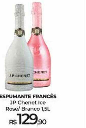 Peg Pese Espumante Francês Jp Chenet Ice Rosé Branco oferta