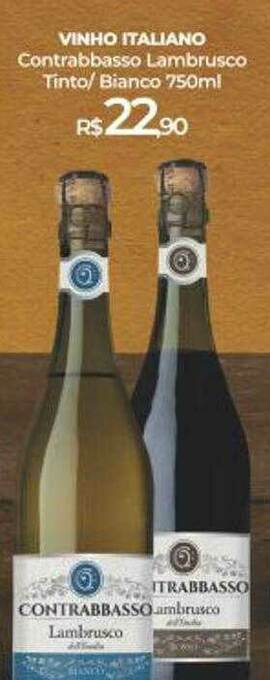 Peg Pese Vinho Italiano Contrabbasso Lambrusco Tinto Bianco oferta
