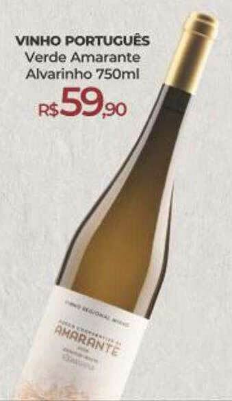 Peg Pese Vinho Português Verde Amarante Alvarinho oferta