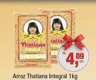 Supermercados Alvorada Arroz Thatiana Integral oferta