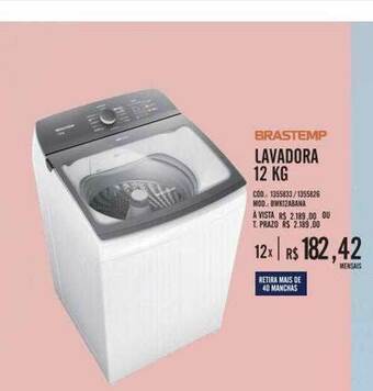 Zema Brastemp Lavadora 12 Kg oferta