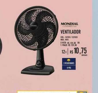 Zema Mondial Ventilador oferta
