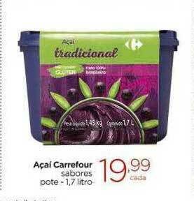 Carrefour Market Açaí Carrefour oferta