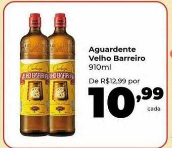 Supermercados Baklizi Aguardente Velho Barreiro oferta