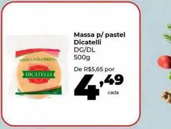 Masa P Pastel Dicatelli Dg Dl