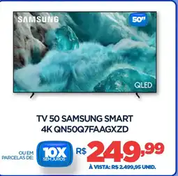 DB Supermercados Tv 50 samsung smart 4K QN50Q7FAAGXZD oferta
