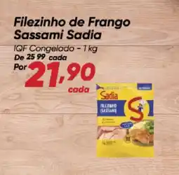 Dia Filezinho de Frango Sassami Sadia oferta