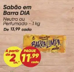 Dia Sabão em Barra DIA oferta