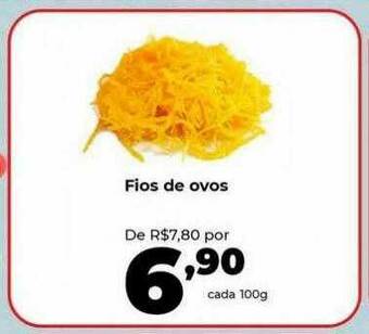 Supermercados Baklizi Fios De Ovos oferta