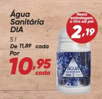 Dia Água Sanitária DIA oferta
