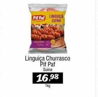 Big Mais Supermercados Linguiça Churrasco Pif Paf oferta