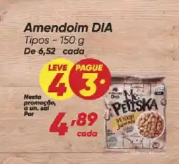 Dia Amendoim DIA Tipos oferta