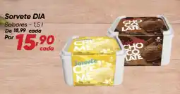 Dia Sorvete DIA Sabores oferta