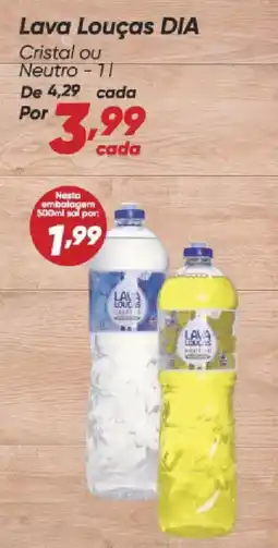 Dia Lava Louças DIA oferta