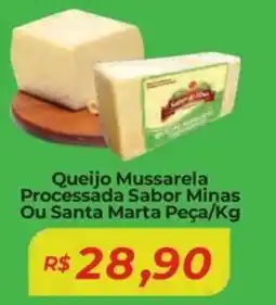 Mart Minas Queijo Mussarela Processada Sabor Minas Ou Santa Marta oferta
