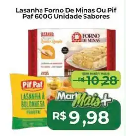 Mart Minas Lasanha Forno De Minas Ou Pif Paf oferta