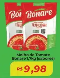 Mart Minas Molho de Tomate Bonare oferta