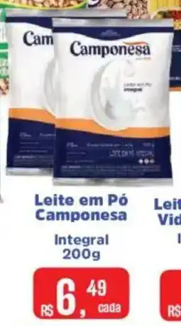 Supermercados Mateus Leite em Pó Camponesa oferta
