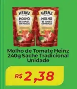 Mart Minas Molho de Tomate Heinz Sache Tradicional Unidade oferta