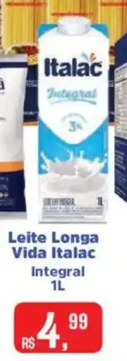 Supermercados Mateus Leite Longa Vida Italac oferta