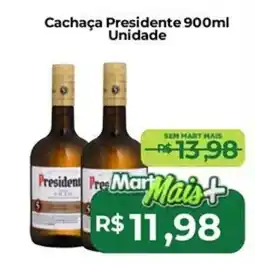 Mart Minas Cachaça Presidente Unidade oferta