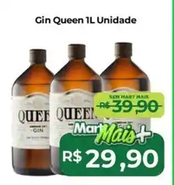 Mart Minas Gin Queen Unidade oferta