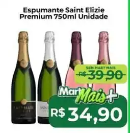Mart Minas Espumante Saint Elizie Premium Unidade oferta