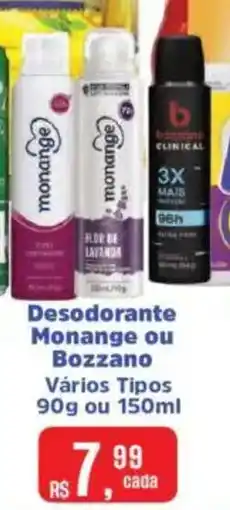 Supermercados Mateus Desodorante Monange ou Bozzano oferta