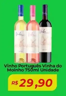 Mart Minas Vinho Português Vinha do Moinho Unidade oferta