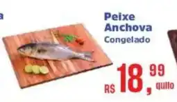 Supermercados Mateus Peixe Anchova Congelado oferta