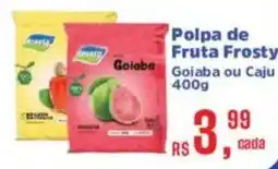 Supermercados Mateus Polpa de Fruta Frosty oferta
