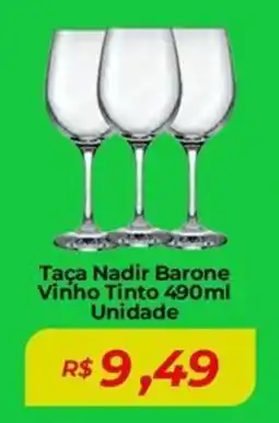 Mart Minas Taça Nadir Barone Vinho Tinto Unidade oferta