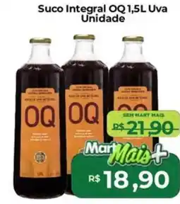 Mart Minas Suco Integral OQ Uva Unidade oferta