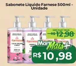 Mart Minas Sabonete Liquido Farnese Unidade oferta