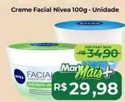 Mart Minas Creme Facial Nivea Unidade oferta