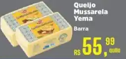 Supermercados Mateus Queijo Mussarela Yema oferta