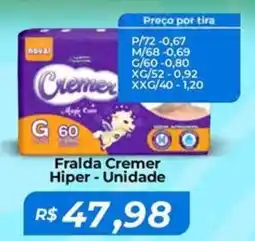 Mart Minas Fralda Cremer Hiper - Unidade oferta
