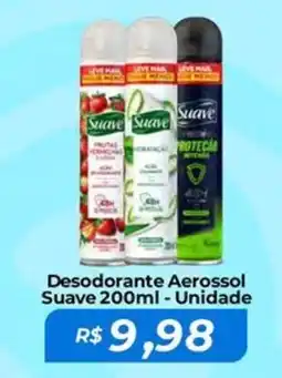 Mart Minas Desodorante Aerossol Suave Unidade oferta