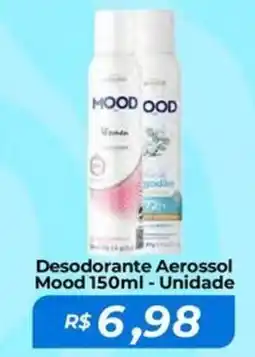 Mart Minas Desodorante Aerossol Mood Unidade oferta