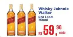 Supermercados Mateus Whisky Johnnie Walker oferta