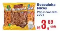 Supermercados Mateus Rosquinha Micos oferta