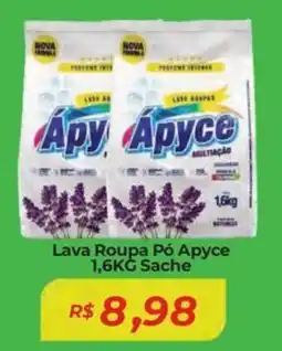 Mart Minas Lava Roupa Pó Apyce Sache oferta