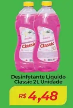Mart Minas Desinfetante Liquido Classic Unidade oferta