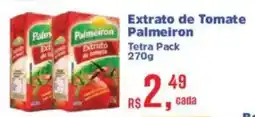 Supermercados Mateus Extrato de Tomate Palmeiron Palmeiron oferta