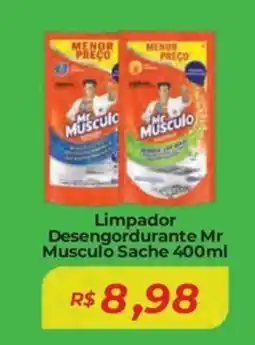 Mart Minas Limpador Desengordurante Mr Musculo Sache oferta