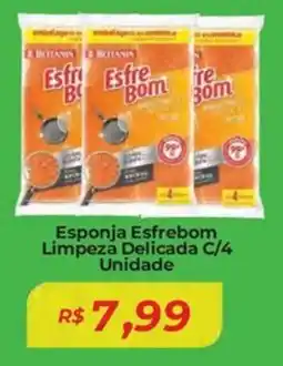 Mart Minas Esponja Esfrebom Limpeza Delicada oferta